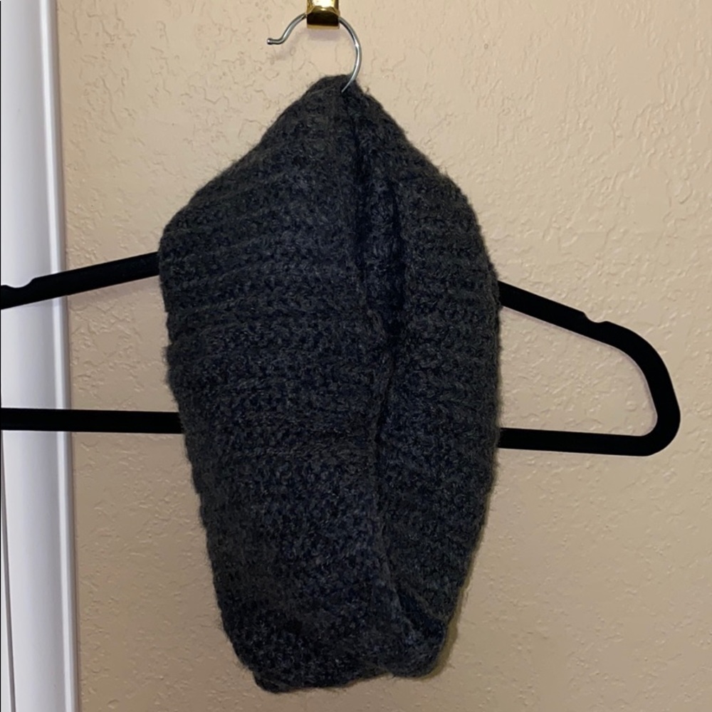 Dark Gray Infinity Scarf